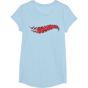 image:imageHot Wheels Checkerboard Logo TShirtBaby Blue