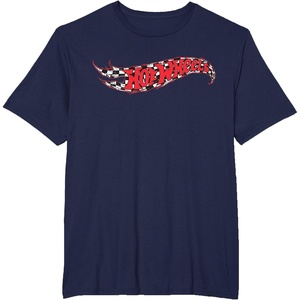 image:imageHot Wheels Checkerboard Logo TShirtNavy Blue
