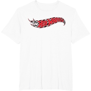 image:imageHot Wheels Checkerboard Logo TShirtWhite