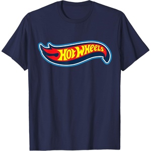 image:imageHot Wheels Classic Bold Logo TShirtNavy Blue