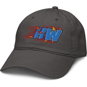 image:imageHot Wheels HW Logo Adjustable Baseball HatAsphalt Grey