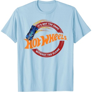 image:imageHot Wheels Its Not The Same Without The Flame TShirtBaby Blue