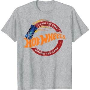 image:imageHot Wheels Its Not The Same Without The Flame TShirtHeather Grey