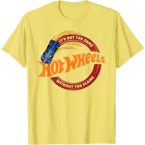 image:imageHot Wheels Its Not The Same Without The Flame TShirtLemon Yellow