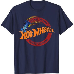 image:imageHot Wheels Its Not The Same Without The Flame TShirtNavy Blue