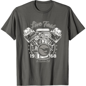 image:imageHot Wheels Live Fast 1968 TShirtAsphalt Grey