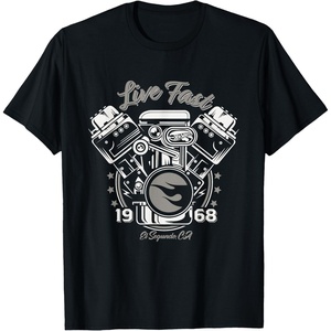 image:imageHot Wheels Live Fast 1968 TShirtBlack