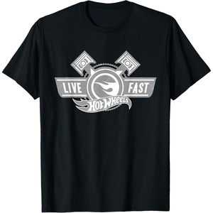 image:imageHot Wheels Live Fast TShirtBlack