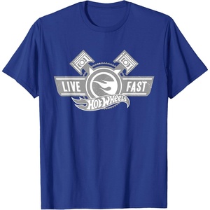 image:imageHot Wheels Live Fast TShirtRoyal Blue