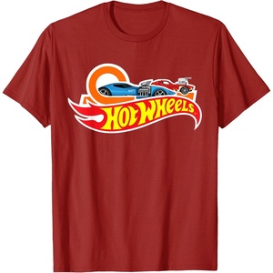 image:imageHot Wheels Logo and Cars TShirtCranberry Red