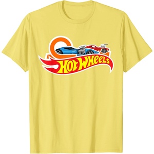 image:imageHot Wheels Logo and Cars TShirtLemon Yellow