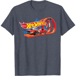 image:imageHot Wheels Loop TShirtHeather Blue