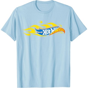 image:imageHot Wheels Mixed Logo TShirtBaby Blue