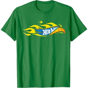 image:imageHot Wheels Mixed Logo TShirtKelly Green