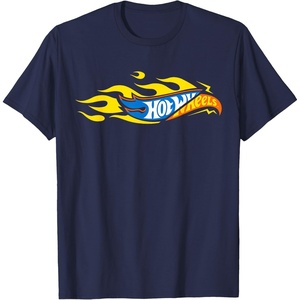 image:imageHot Wheels Mixed Logo TShirtNavy Blue