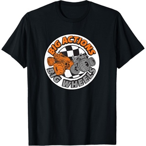 image:imageHot Wheels Monster Trucks  Big Actions Big Wheels TShirtBlack
