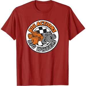 image:imageHot Wheels Monster Trucks  Big Actions Big Wheels TShirtCranberry Red