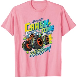 image:imageHot Wheels Monster Trucks  Crash Zone TShirtPink