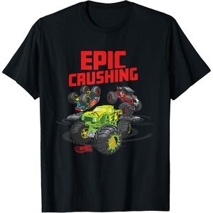 image:imageHot Wheels Monster Trucks  Epic Crushing TShirtBlack