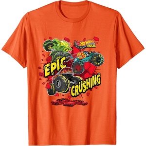 image:imageHot Wheels Monster Trucks  Epic Crushing TShirtOrange