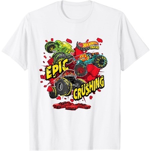 image:imageHot Wheels Monster Trucks  Epic Crushing TShirtWhite