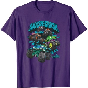 image:imageHot Wheels Monster Trucks  Epic Smash and Crash TShirtPurple