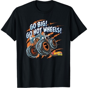 image:imageHot Wheels Monster Trucks  Go Big Go Hot Wheels TShirtBlack
