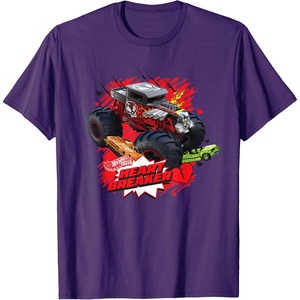 image:imageHot Wheels Monster Trucks  Heart Breaker TShirtPurple