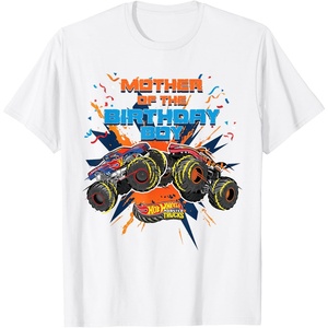 image:imageHot Wheels Monster Trucks  Mother of Birthday Boy TShirtWhite