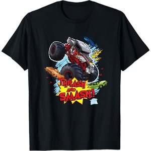 image:imageHot Wheels Monster Trucks  Trash and Smash TShirtBlack