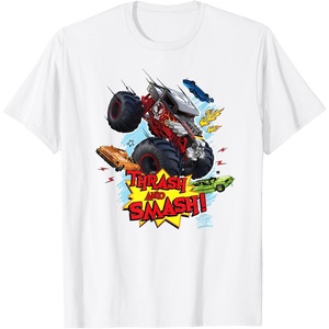 image:imageHot Wheels Monster Trucks  Trash and Smash TShirtWhite