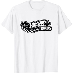 image:imageHot Wheels Monster Trucks Black Logo TShirtWhite