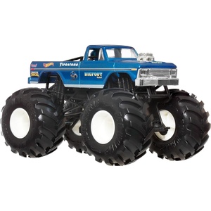 image:imageHot Wheels Monster Trucks Oversized Monster Truck 124 Scale DieCast Toy Truck with Giant Wheels and Cool DesignsBigfoot