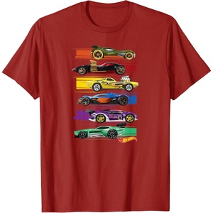 image:imageHot Wheels Multi Car TShirtCranberry Red