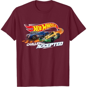 image:imageHot Wheels Race Time Challenged Accepted TShirtBurgundy