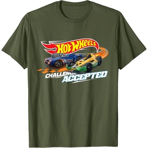 image:imageHot Wheels Race Time Challenged Accepted TShirtOlive Green