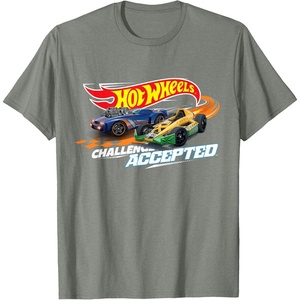 image:imageHot Wheels Race Time Challenged Accepted TShirtOlive Heather