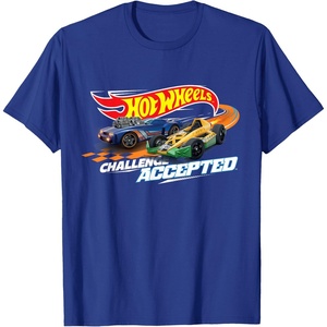 image:imageHot Wheels Race Time Challenged Accepted TShirtRoyal Blue