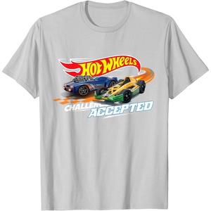 image:imageHot Wheels Race Time Challenged Accepted TShirtSilver Grey