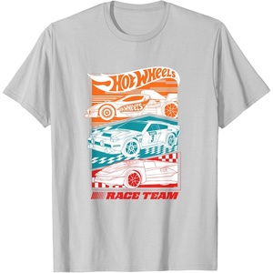 image:imageHot Wheels Race to Win Full Throttle TShirtSilver Grey