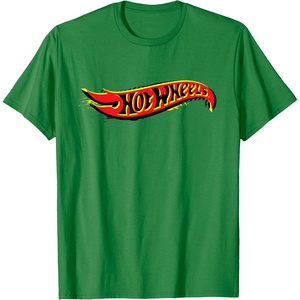 image:imageHot Wheels Red and Yellow Logo TShirtKelly Green