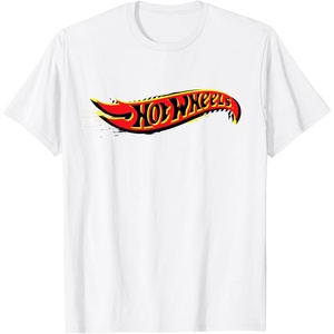 image:imageHot Wheels Red and Yellow Logo TShirtWhite