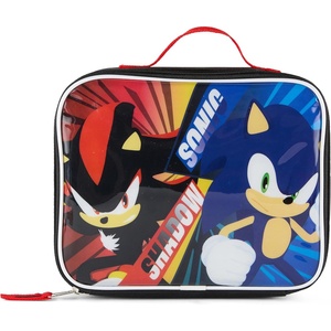 image:imageHot Wheels Speed Club Insulated Lunch Box Full Zip Around Lunch Tote Bag for Hot and Cold Food Racing Design MulticoloredSonic