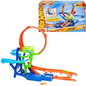 image:imageHot Wheels Stunt Track MidAir Crash amp 164 Scale DieCast Toy CarPlayset