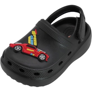 image:imageHot Wheels Toddler Boys Clogs with Adjustable Strap  Comfortable Durable SlipOn Shoes for Active ToddlersBlack