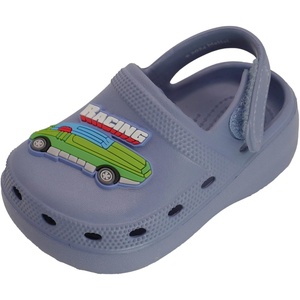 image:imageHot Wheels Toddler Boys Clogs with Adjustable Strap  Comfortable Durable SlipOn Shoes for Active ToddlersDusty Blue