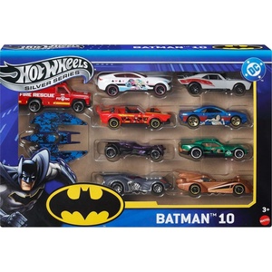 image:imageHot Wheels Toy Cars Batman 5Pack Set of 5 164 Scale DieCast Silver Series SuperVillain Vehicles with Enhanced Deco Execution amp Authentic Details Amazon Exclusive10Pack
