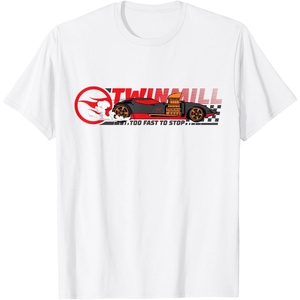 image:imageHot Wheels Twin Mill Too Fast to Stop TShirtWhite