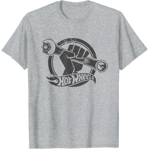 image:imageHot Wheels Wrench Dark Grey TShirtHeather Grey
