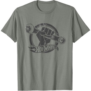 image:imageHot Wheels Wrench Dark Grey TShirtOlive Heather